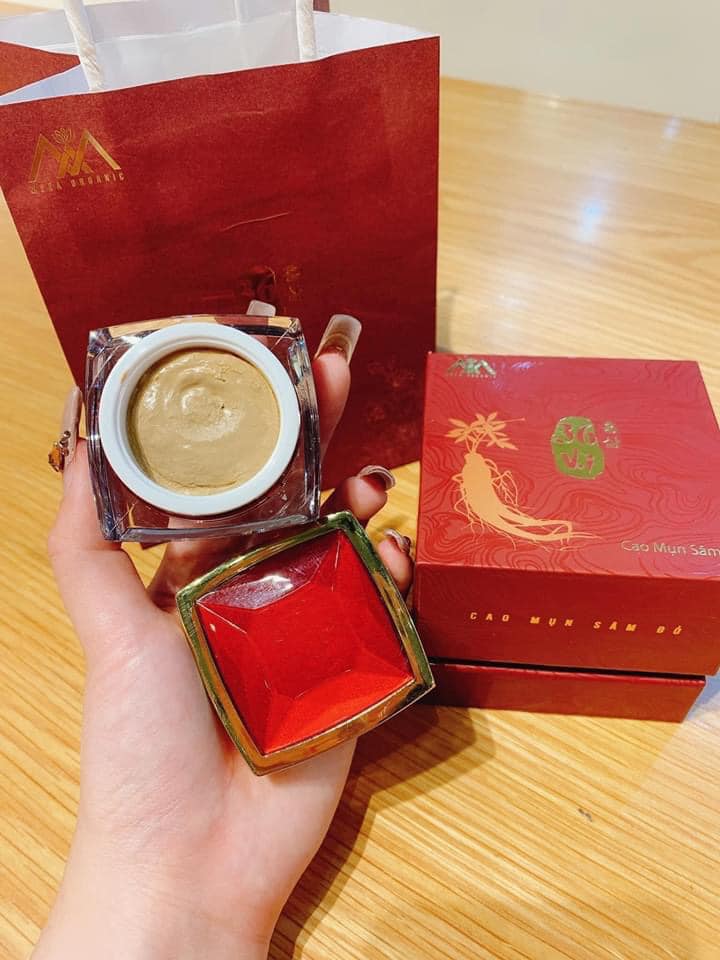 Cao mụn sâm đỏ