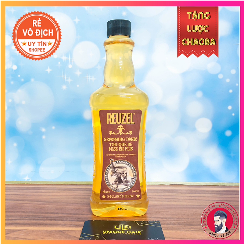 Xịt Dưỡng Tạo Phồng Reuzel Grooming Tonic 500Ml