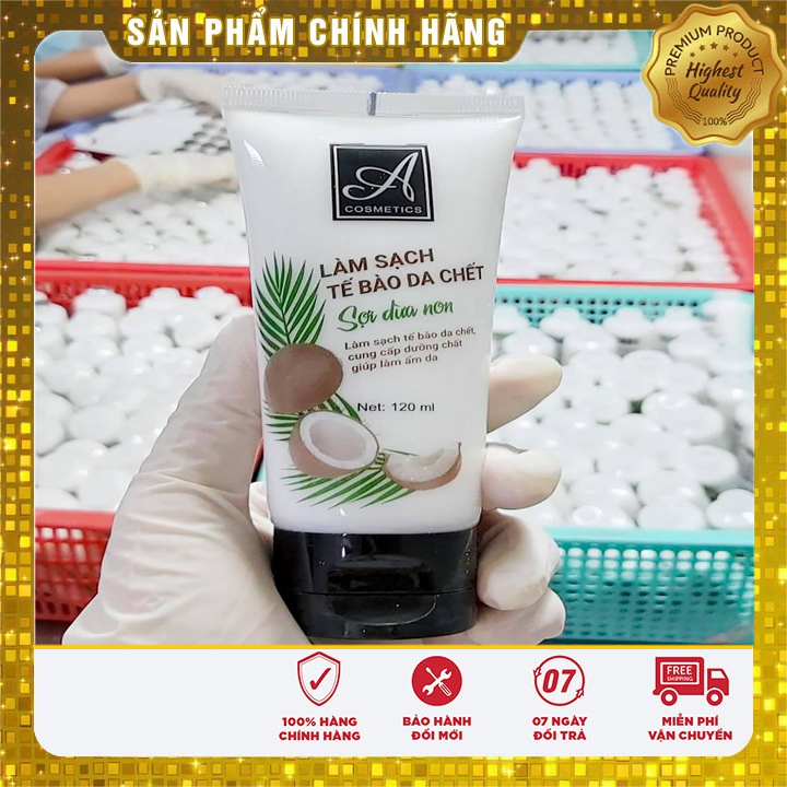 [Chính Hãng] Tẩy Da Chết Sợi Dừa Non A Cosmetics Phương Anh