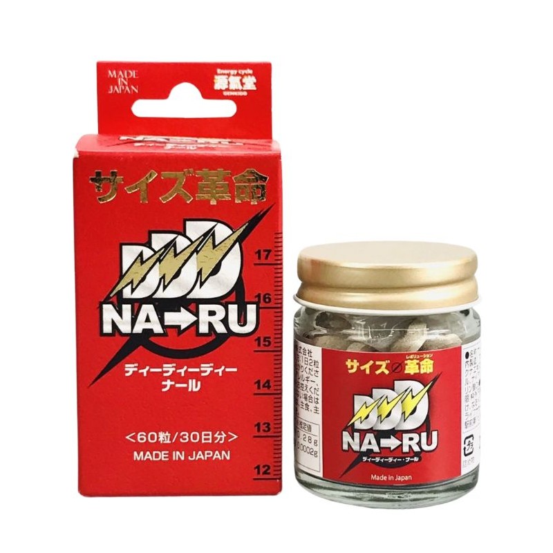 Viên uống bổ thận tráng dương tăng cường sinh lý nam Naru Nhật Bản 60 viên