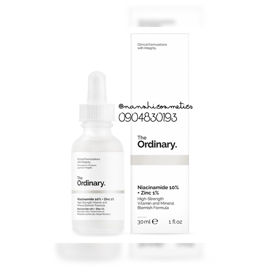 Bộ 3 Serum Làm Sạch Sâu Và Hỗ Trợ Trị Mụn The Ordinary