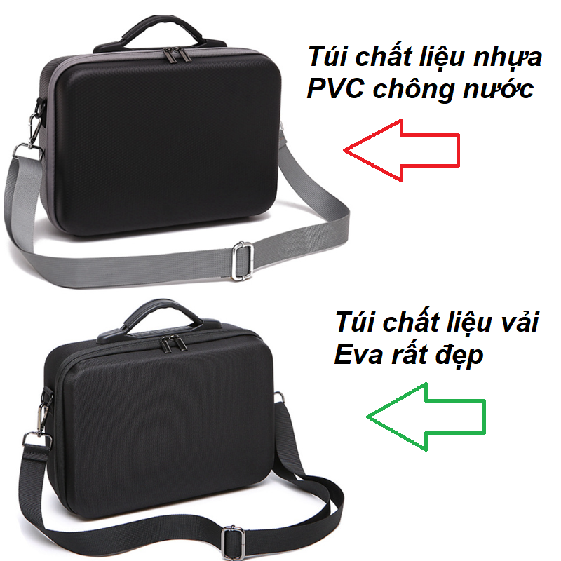Túi đựng flycam DJI mini 3 /3 pro mini4 pro (mini 4pro) (Flycam DJI ) túi đựng chống nước chống va đập và có dây đeo - phụ kiện flycam (drone)