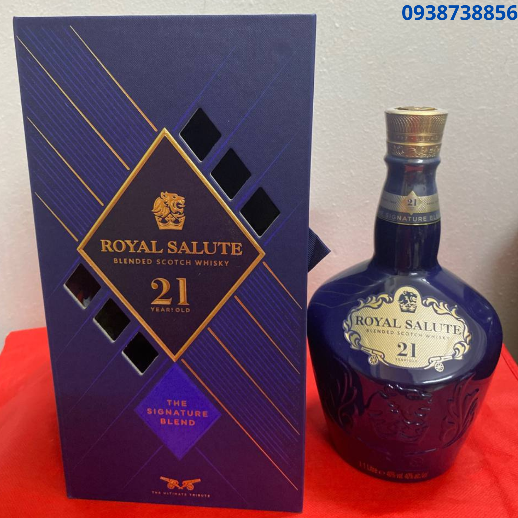 RƯỢU CHIVAS ROYAL SALUTE 21 NĂM  1 Lít CHẤT LƯỢNG 100% CHÍNH HÃNG TỐT NHẤT GIÁ