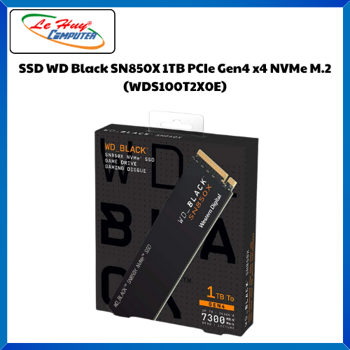 Ổ Cứng SSD WD Black SN850X PCIe Gen4 x4 NVMe M.2 - Hàng Chính Hãng