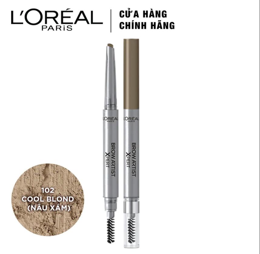 L’oreal - Chì Kẻ Mày 2 Đầu L’oreal Paris Brow Artist Xpert 0.2G