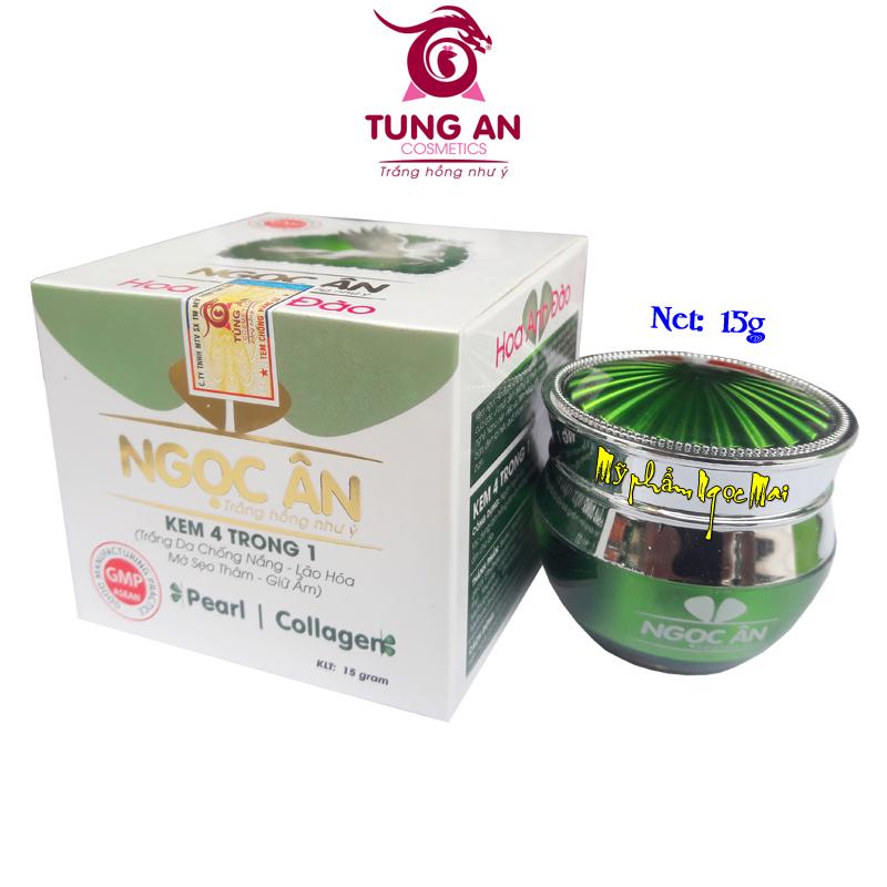 Kem Trắng Da Chống Nắng - Lão Hóa - Mờ Sẹo Thâm - Giữ Ẩm 4 Trong 1 Ngọc Ân (15G)