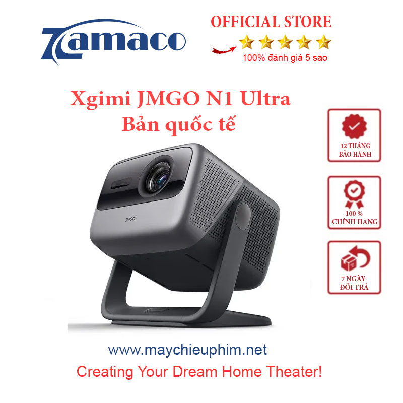 Máy chiếu 4K JMGO N1 Ultra Hàng chính hãng Bản Quốc Tế - ZAMACO AUDIO