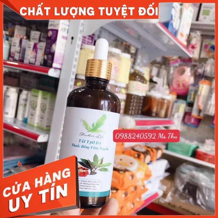 Thuoc bac tái tạo da ( 100ml tặng kèm lọ giảm đỏ)