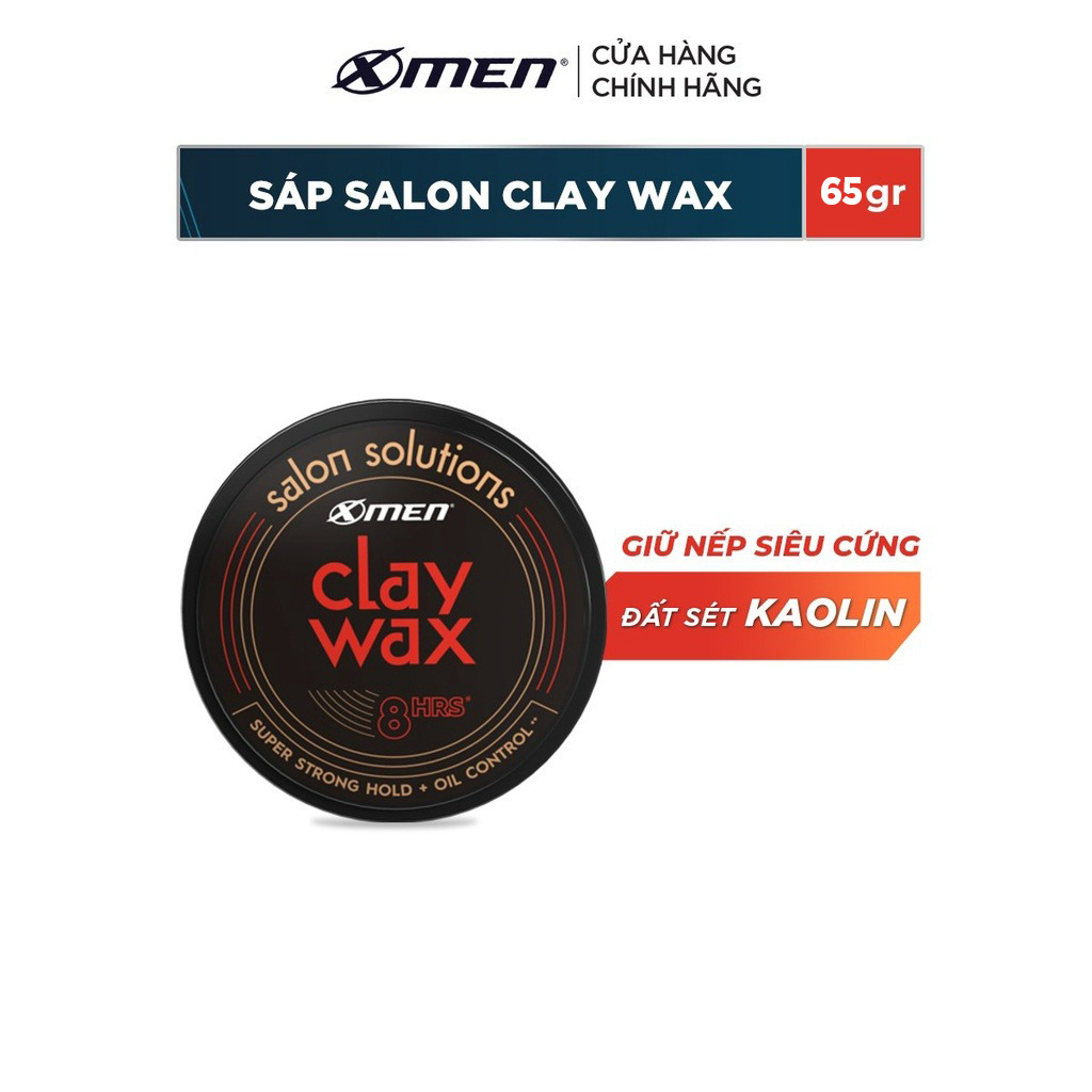 Sáp đất sét Xmen Salon Solutions - Clay Wax 65g