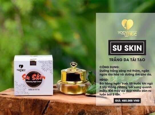 Kem Dưỡng Trắng  Da Sukin