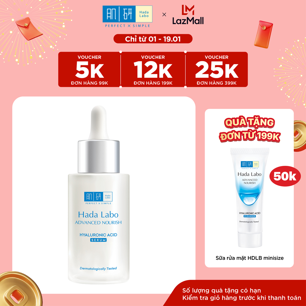 Serum dưỡng ẩm HADA LABO ADVANCED NOURISH HYALURONIC ACID 30ml