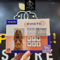 Virbac - Nhỏ Gáy EVICTO Trị Ve Rận Bọ Chét Ghẻ Tai Phòng Ngừa Nội Ngoại Ký Sinh cho Chó Mèo
