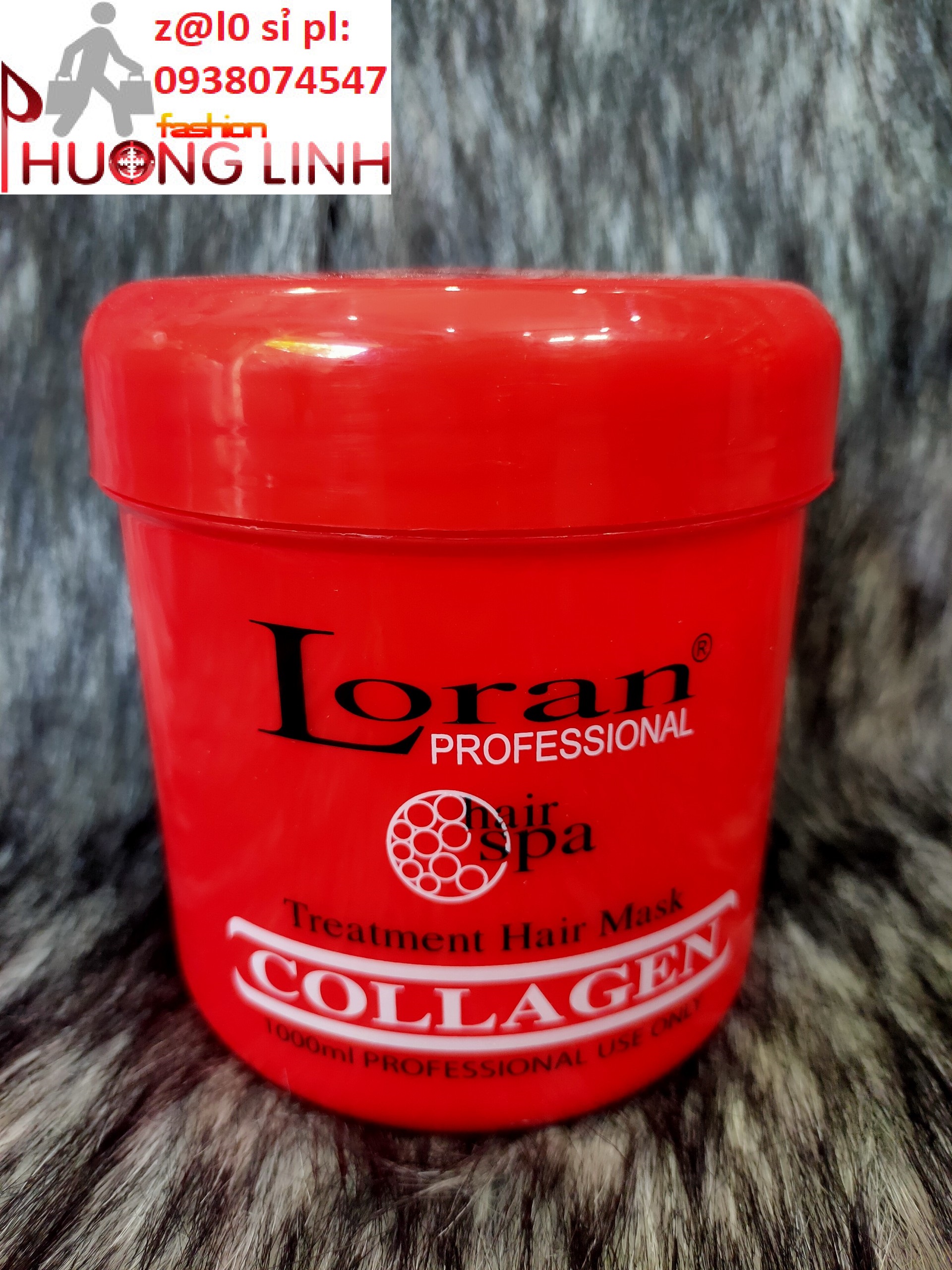 Hấp dàu collagen LORAN hủ màu đỏ