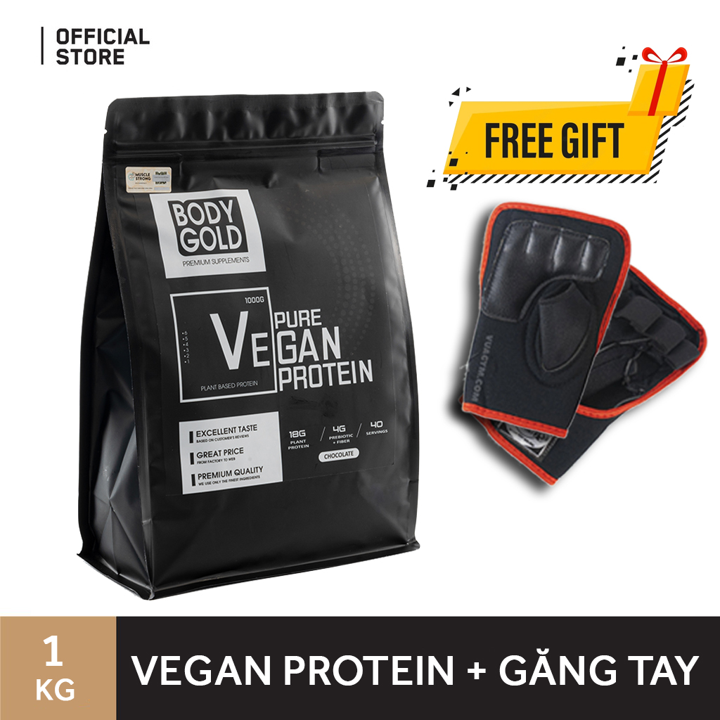 COMBO 2 túi Organic Vegan Protein - Sữa Tăng Cân Tăng Cơ Thực Vật + Quà tặng