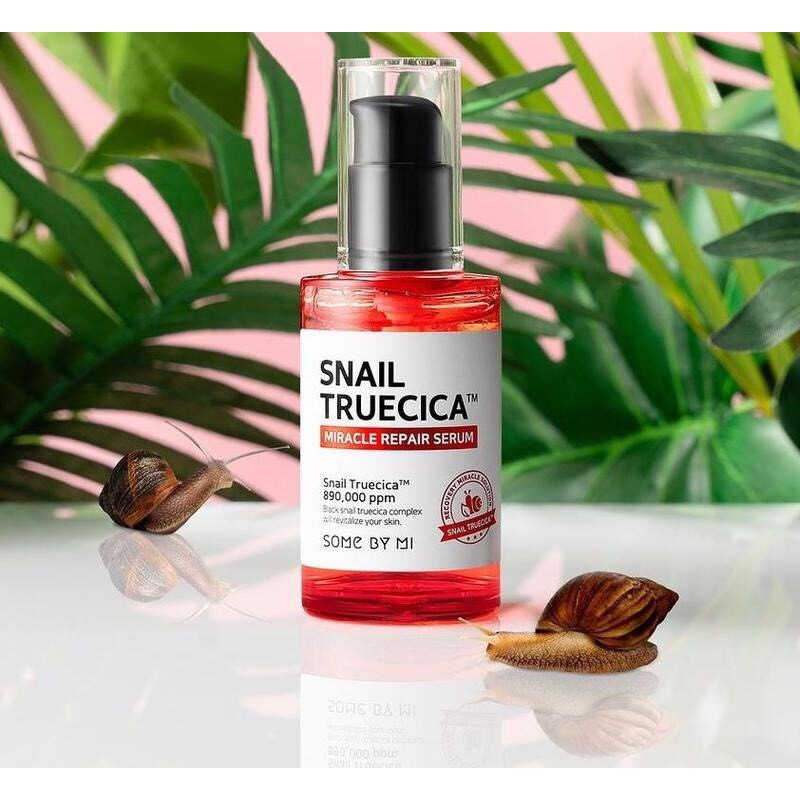 Tinh Chất Mờ Thâm Và Phục Hồi Sẹo Lõm Some By Mi Snail Truecica Miracle Repair 50Ml (Hộp Đỏ) Cung Cấp Độ Ẩm Nạp Đầy Nước Cho Da