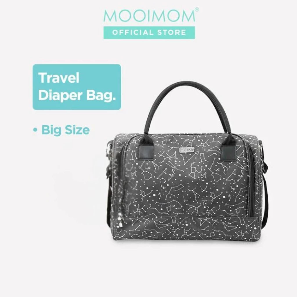 [CHÍNH HÃNG] MOOIMOM Túi Xách Bỉm Sữa Du Lịch Hợp Thời Trang Và Thanh Lịch A91803XZ