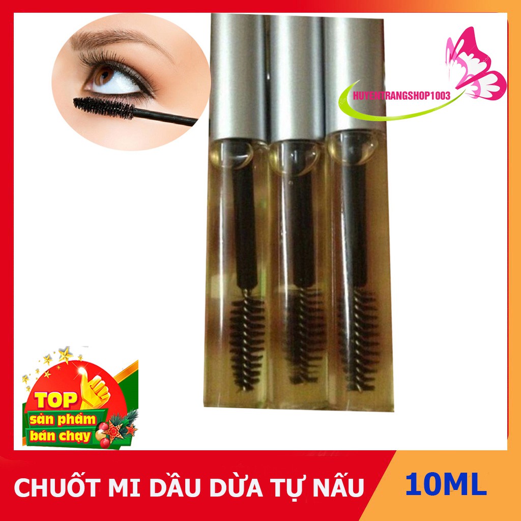 Chuốt Mi Dầu Dừa (Macara Dầu Dừa) Tự Nấu / Loại 10ml