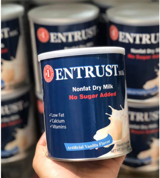 Sữa Entrust dành cho người tiểu đường (đái tháo đường) Entrust Milk 400g MỸ