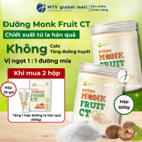 Đường Ăn Kiêng La Hán Quả Organic Hữu Cơ CT Monk Fruit - CT Pharma - Hũ 600g