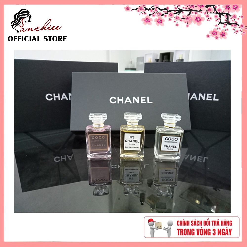 Bộ Nước Hoa Mini Set Mini Channel 3 Chai Siêu Xinh