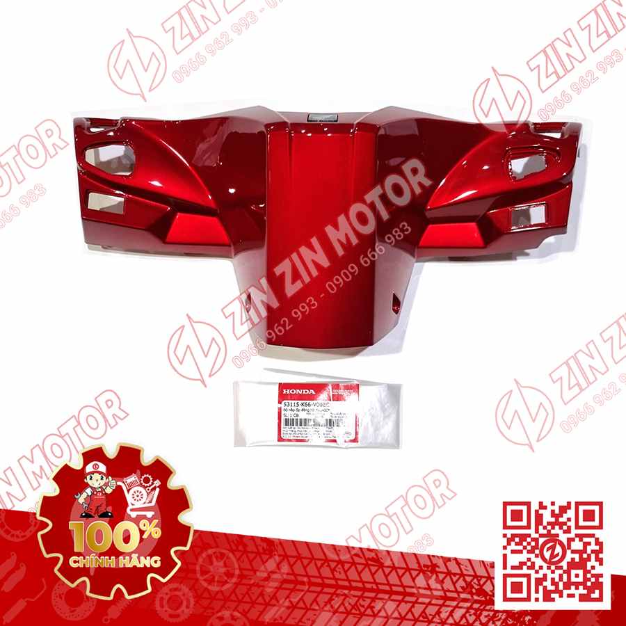 Dàn Áo AB 2016 Dàn Áo Xe Air Blade 125 2016 Đỏ Đen Phiên Bản Thể Thao Chính Hãng Honda - ZZM