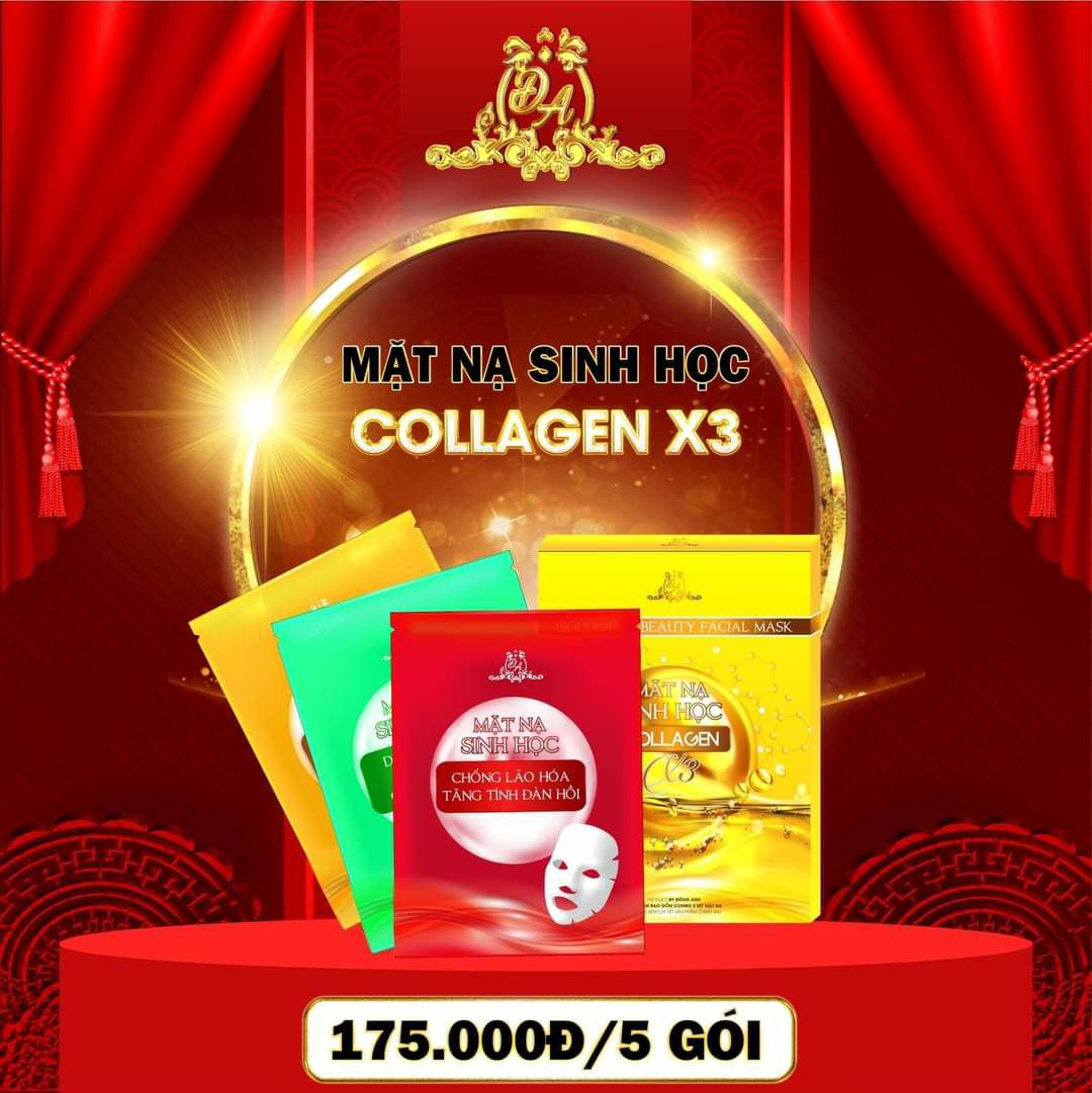 mặt nạ sinh học collagen x3