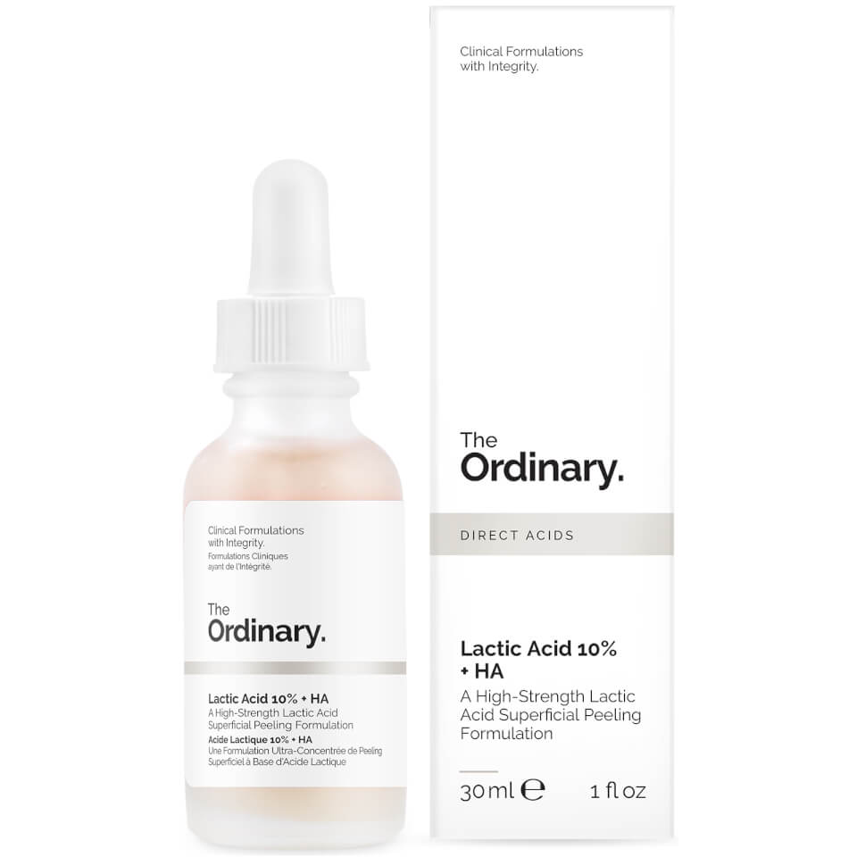 Serum Tẩy Da Chết Hoá Học - Lactic Acid 10% + Ha The Ordinary - Lyo Shop