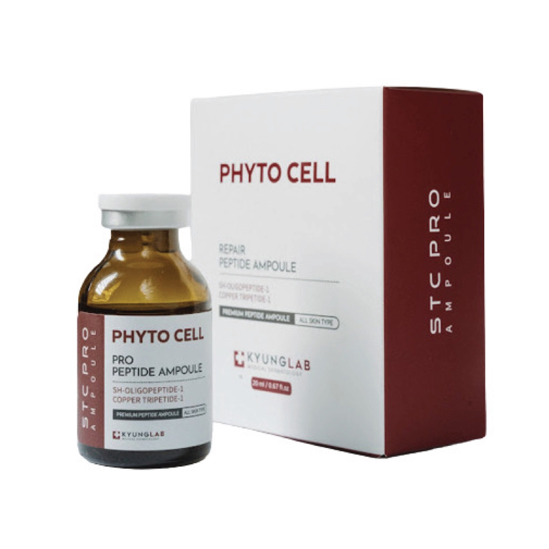 Serum tế bào gốc thực vật KyungLab PHYTO CELL PRO PEPTIDE AMPOULE 20ml chính hãng Hàn Quốc giúp trẻ hóa tái tạo da