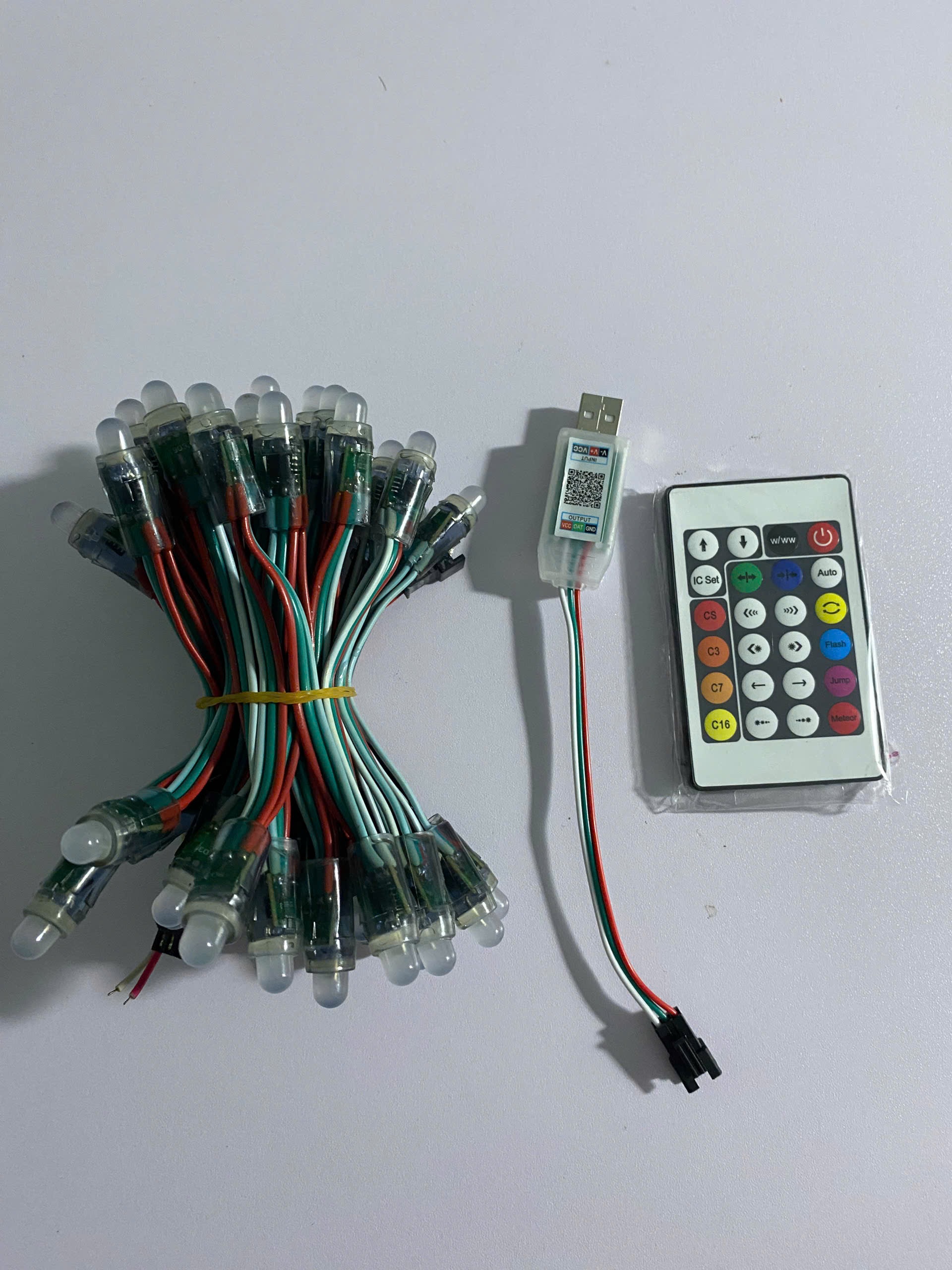 Led 1903 Full Color Chống Nước IP68 Dùng Làm Bộ Đèn Led Pháo Hoa Trang Trí Sân Vườn Ngoài Trời