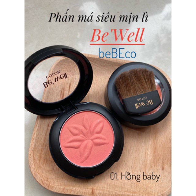 Phấn Má Hồng Be Well Siêu Mịn Chuẩn Hàn Quốc Frorence86 Store