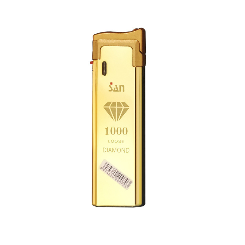 Bật lửa khò tia lửa Xanh Sam Diamond 1000 Hột quẹt khè điện tử Sam Diamond 1000