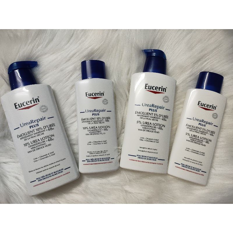 [Hcm]Lotion Dưỡng Ẩm Phục Hồi Da Khô Eucerin Urearepair Plus 5% Và 10% Urea Lotion 400Ml