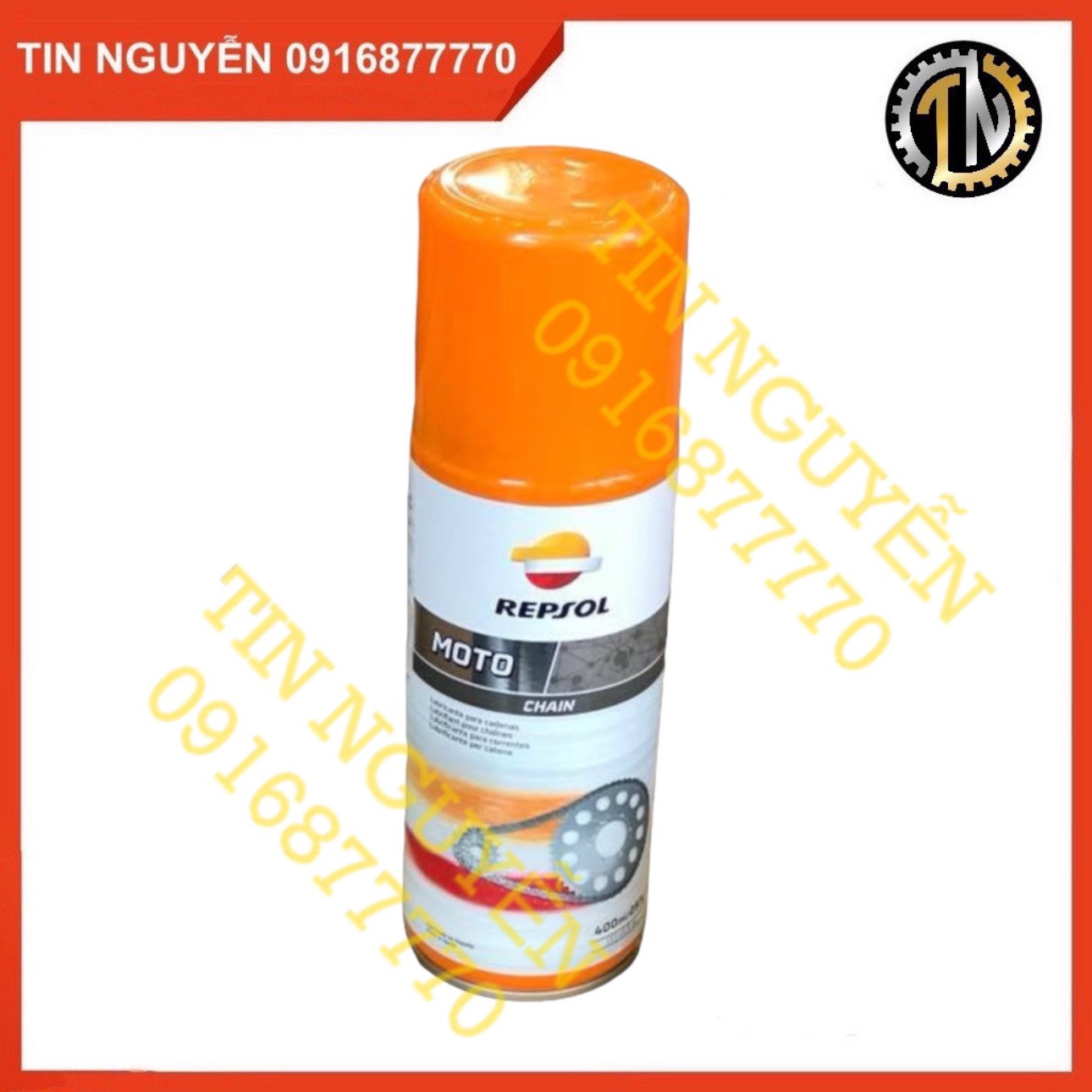 Xịt dưỡng sên Repsol Moto Chain 400ml chính hãng