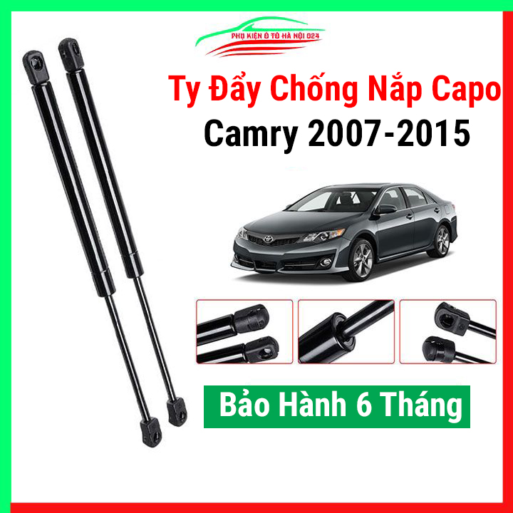 Bộ 2 ty thủy lực chống nắp capo Camry 2007-2015 ben hơi đẩy capo ô tô có kèm phụ kiện