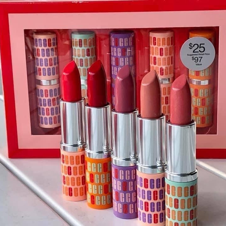Set Son Clinique 5 Cây Hàng Mỹ . Sale Khủng