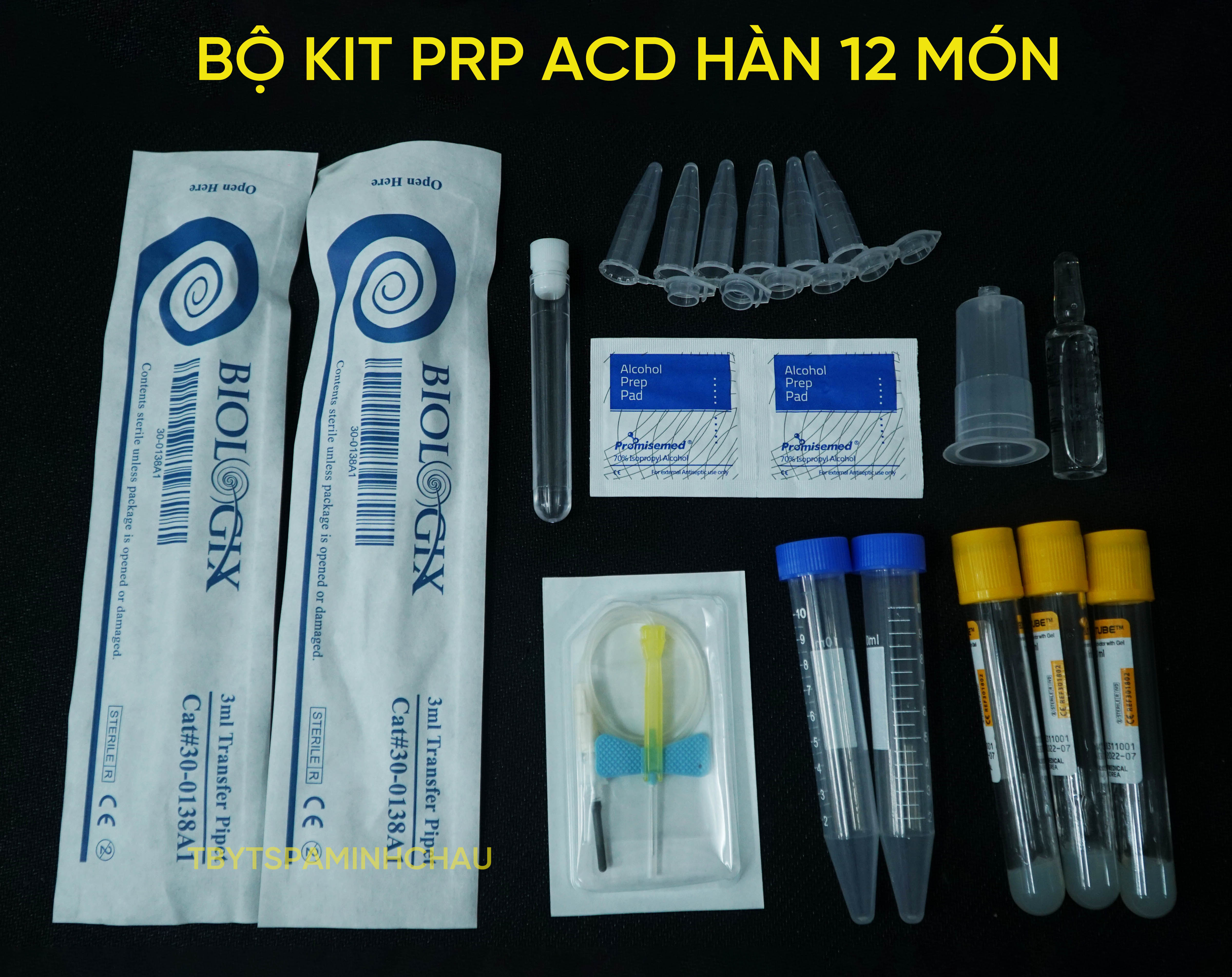 Bộ Kit Prp Acd Hàn 12 Món