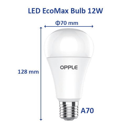 Bóng Đèn OPPLE LED Bulb Ecomax E27 - Tiết Kiệm Điện Tuổi Thọ Cao Lên Đến 20.000 Giờ