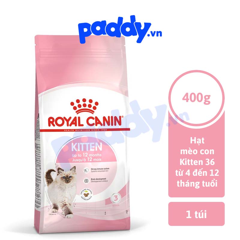 Hạt Cho Mèo Con Royal Canin Kitten 36