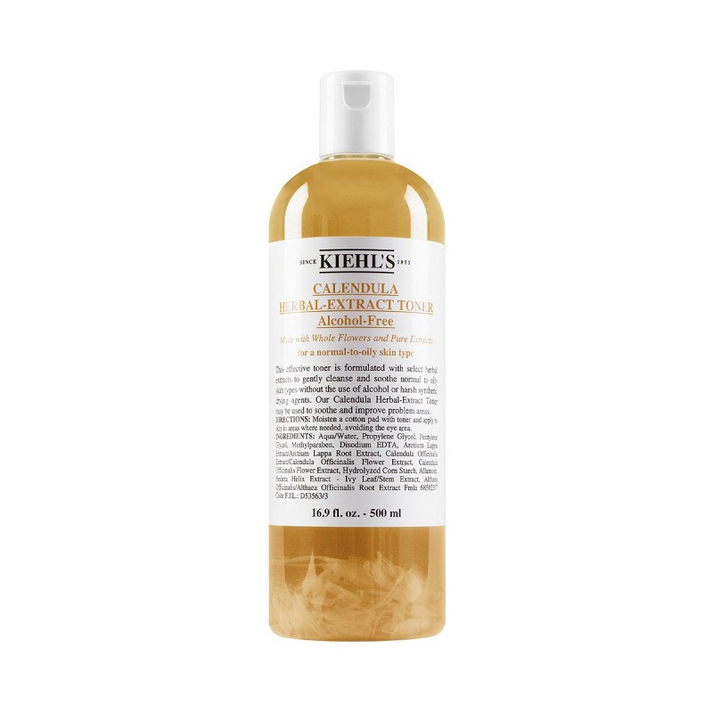 Toner Hoa Cúc Kiehl’s Calendula Herbal Extract Alcohol-Free 500ml