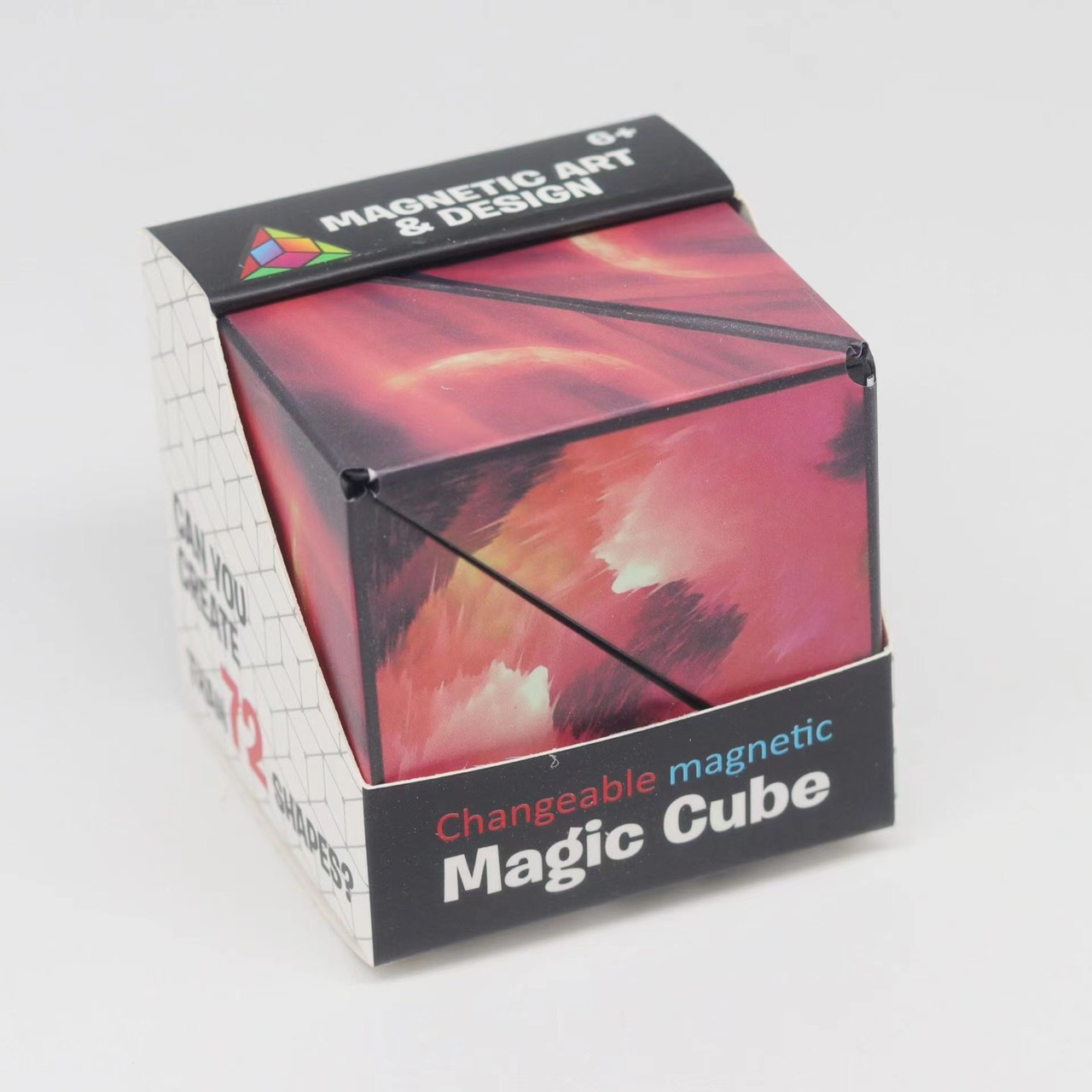 Rubik 3D Magic Từ Tính Đồ Chơi Rubik Biến Thể Thành Hơn 70 Hình Khối Không Gian Ba Chiều