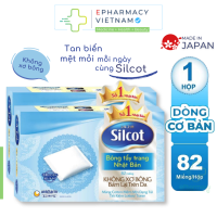 [COMBO] 2 Hộp Bông Tẩy Trang SILCOT Unicharm Nhật Bản 82 Miếng