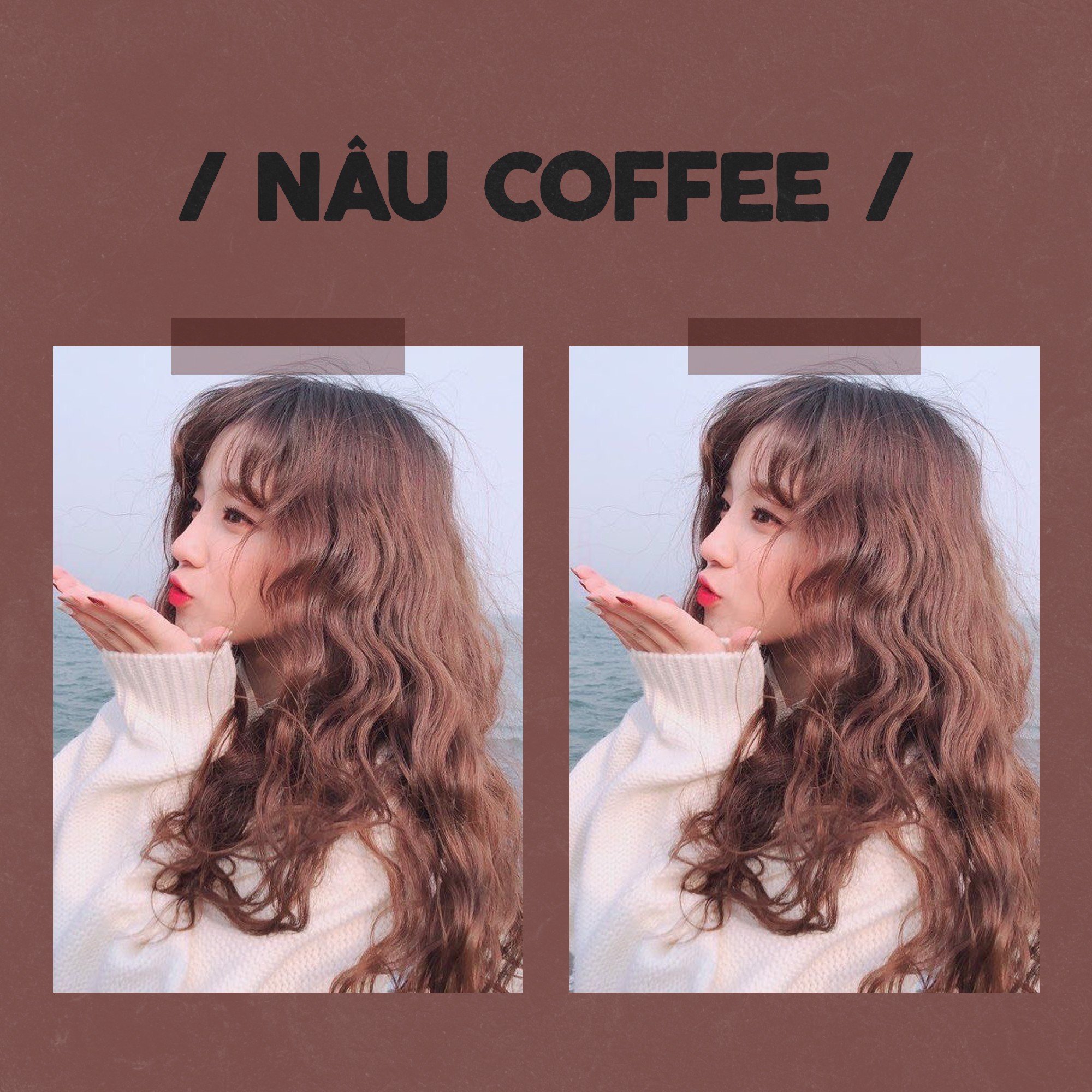 Thuốc nhuộm tóc NÂU COFFEE tặng kèm oxy trợ nhuộm