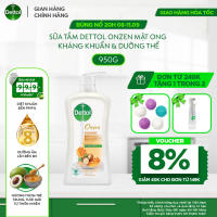 Sữa tắm Dettol Onzen Dưỡng Da Mật Ong Kháng Khuẩn Dưỡng Thể 950g