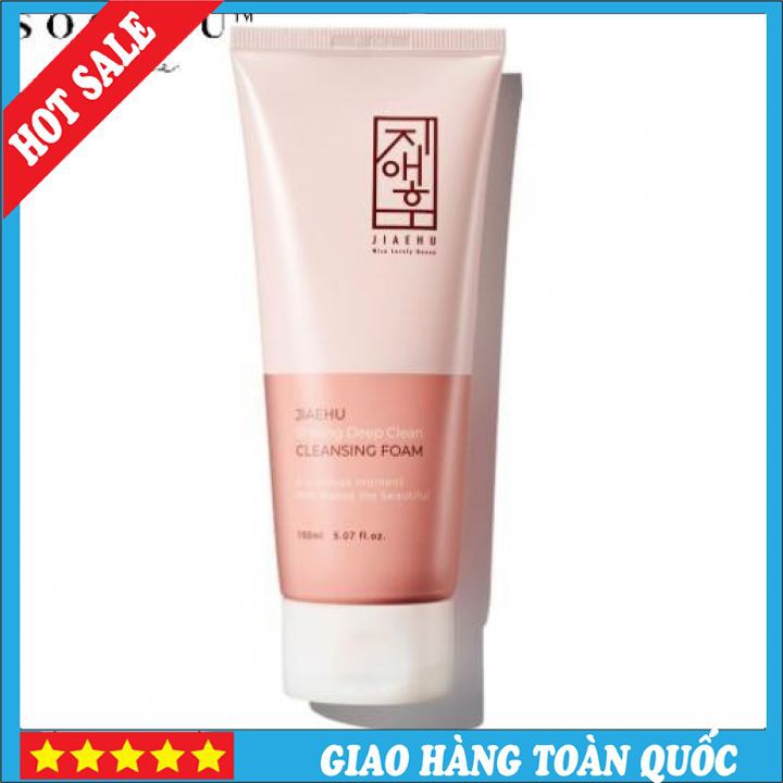 Sữa Rửa Mặt Cấp Ẩm Mềm Mịn Jiaehu Shining Deep Clean Cleansing Foam