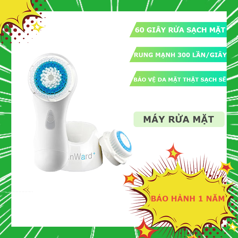 [Hcm]Skinward+ Máy Rửa Mặt Sonic Facial Device - Hàng Chính Hãng - Bảo Hành 12 Tháng Máy Rửa Mặt Cầm Tay Nội Địa Trung Quốc Ứng Dụng Công Nghệ Sóng Âm Và Tia Hồng Ngoại Giúp Tẩy Trang Rửa Sạch Da Mặt Phục Hồi Lão Hóa Da