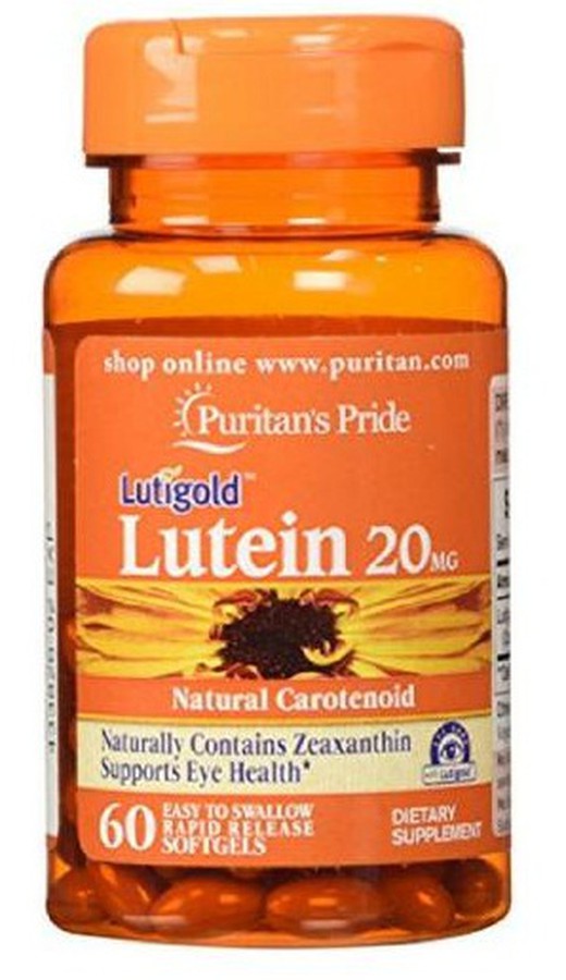 [HCM]Lutein 20mg lọ 60 viên HSD 01/2023 chính hãng Puritans Pride