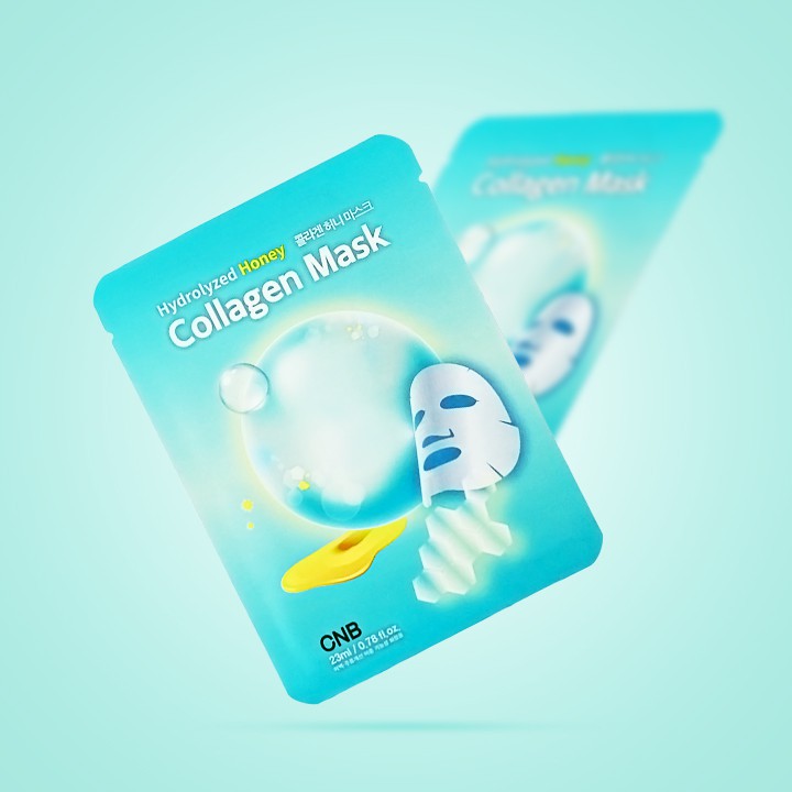 [Hàng Nhập Khẩu] Mặt nạ Hydrolyzed Honey Collagen Mask CNB Hàn Quốc