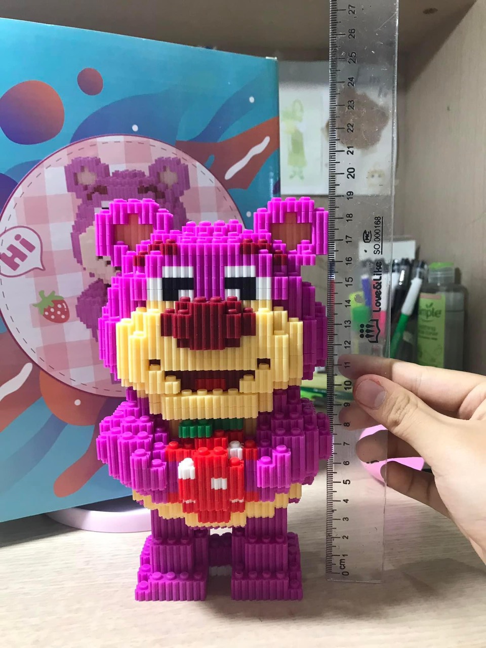 ĐỒ CHƠI] Mô Hình Lắp Ráp Lego Cầu thủ Bóng Đá Ronaldo Messi Neymar nanoblock