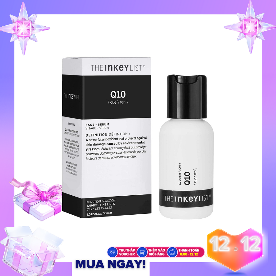 Tinh Chất Serum The Inkey List Q10 Butylene Glycol 30Ml