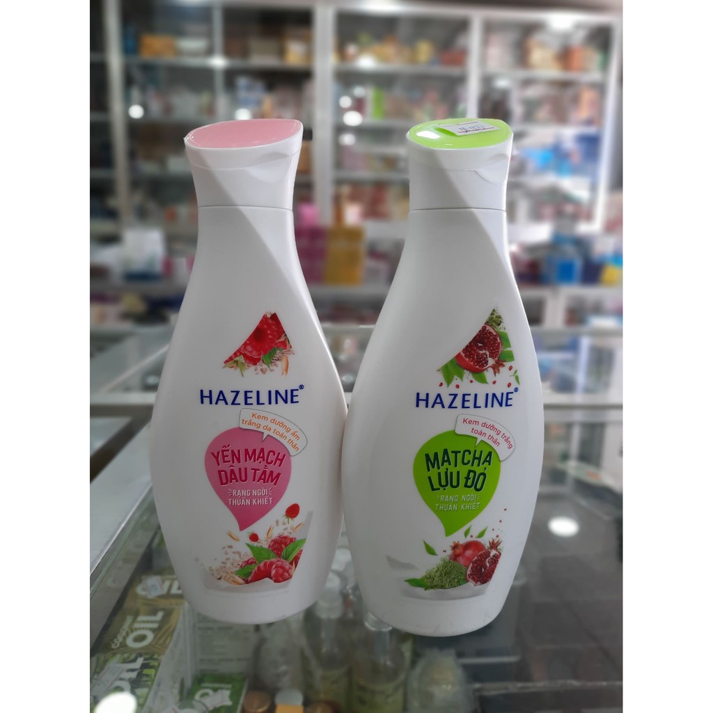 Sữa Dưỡng Thể Dưỡng Ẩm Hazeline Yến Mạch Và Dâu Tằm 230 Ml Và Matcha Lưu Đỏ Sản Phẩm Chất Lượng Đảm Bảo An Toàn Sức Khỏe Người Dùnginbox Shop Để Được Hỗ Trợ